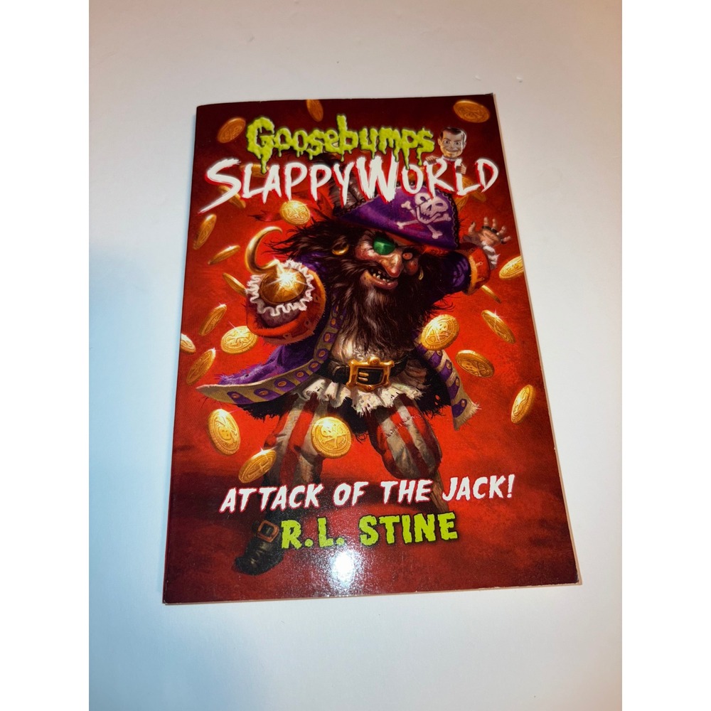 Goosebumps SlappyWorld‎ Attack of the Jack! R.L. Stine Childrens Book